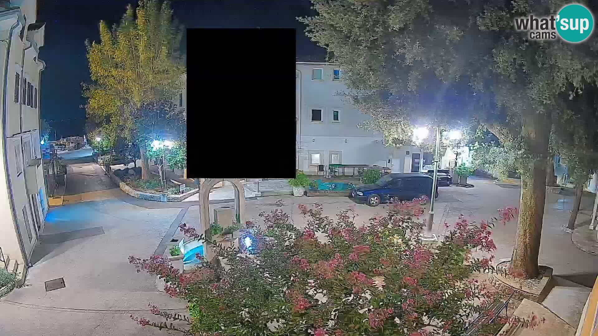 Webcam Mošćenička Draga Center – Live View of the Town Center