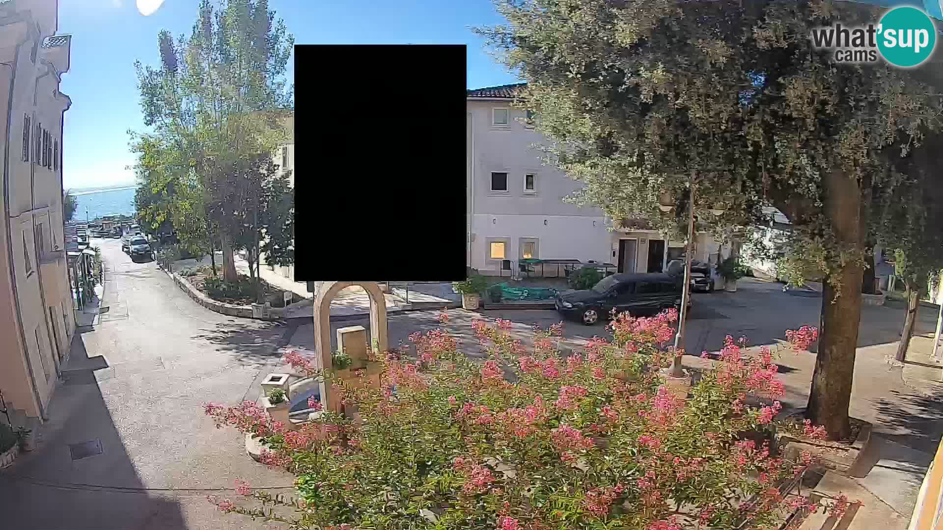 Webcam Mošćenička Draga Zentrum – Liveblick auf das Ortszentrum