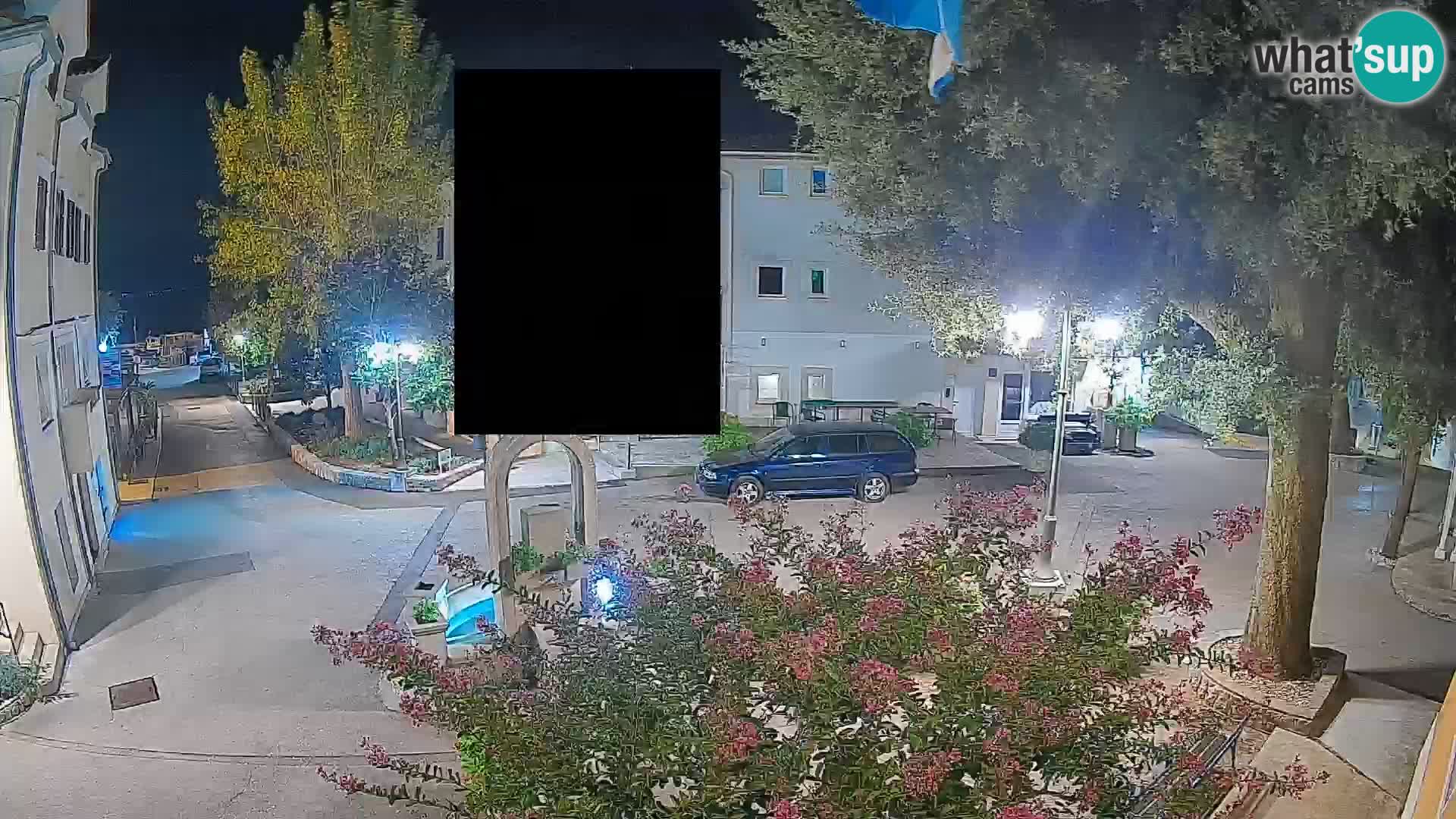Webcam Mošćenička Draga Center – Live View of the Town Center