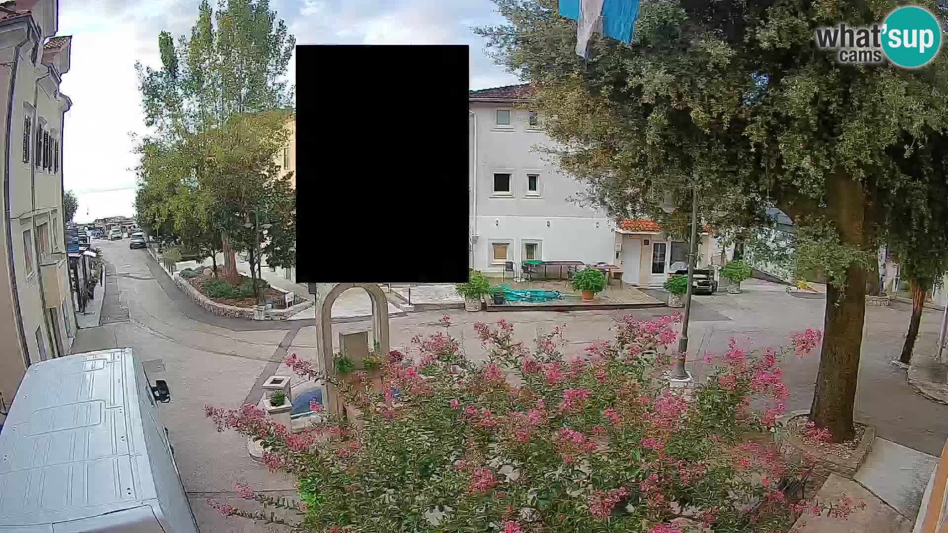 Webcam Mošćenička Draga Zentrum – Liveblick auf das Ortszentrum
