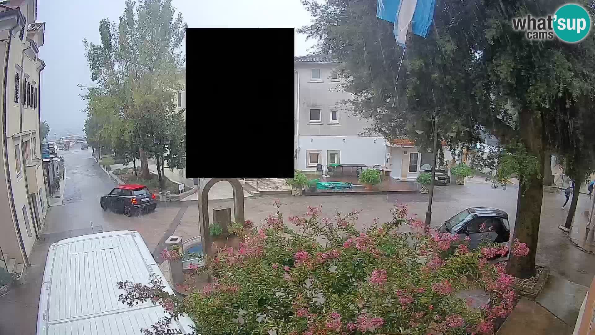 Webcam Mošćenička Draga Zentrum – Liveblick auf das Ortszentrum