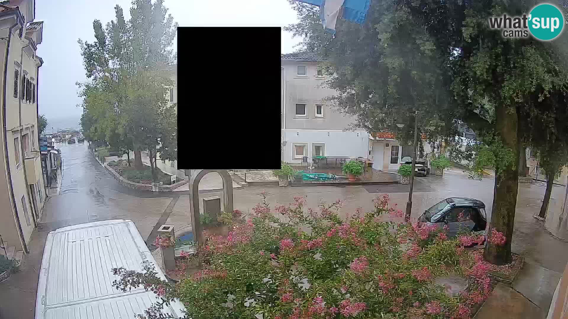 Webcam Centro Draga di Moschiena – Vista live sul centro