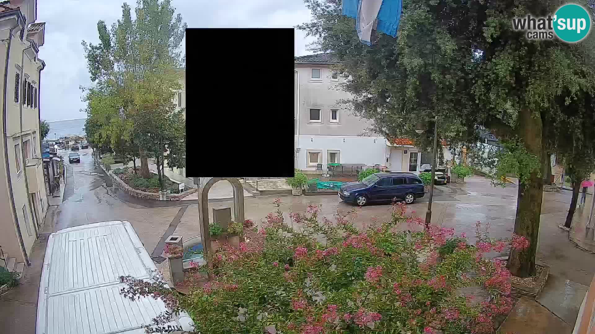 Webcam Centro Draga di Moschiena – Vista live sul centro
