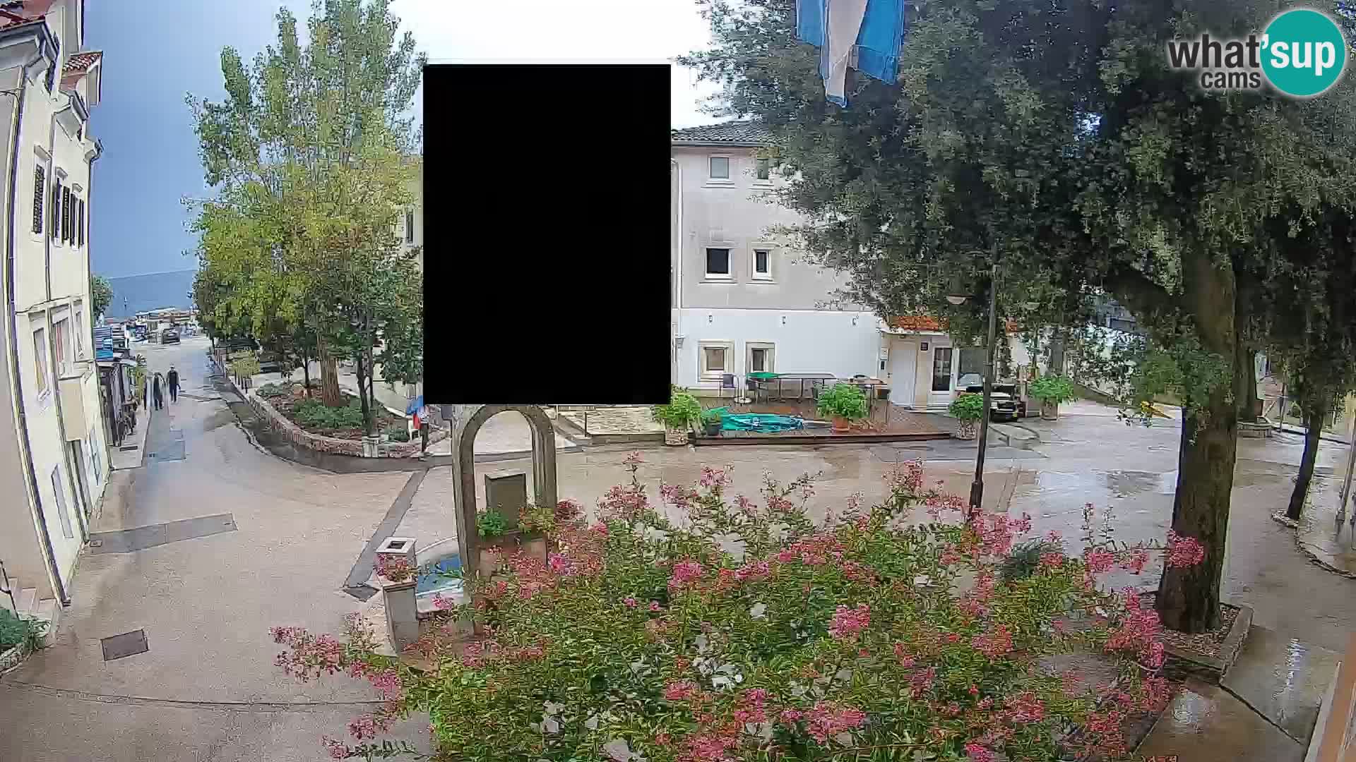 Webcam Centro Draga di Moschiena – Vista live sul centro