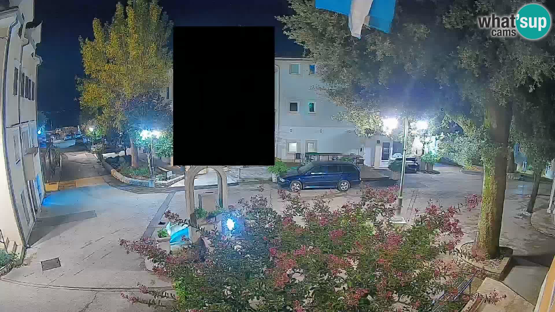 Webcam Centre de Mošćenička Draga – Vue en direct du centre-ville