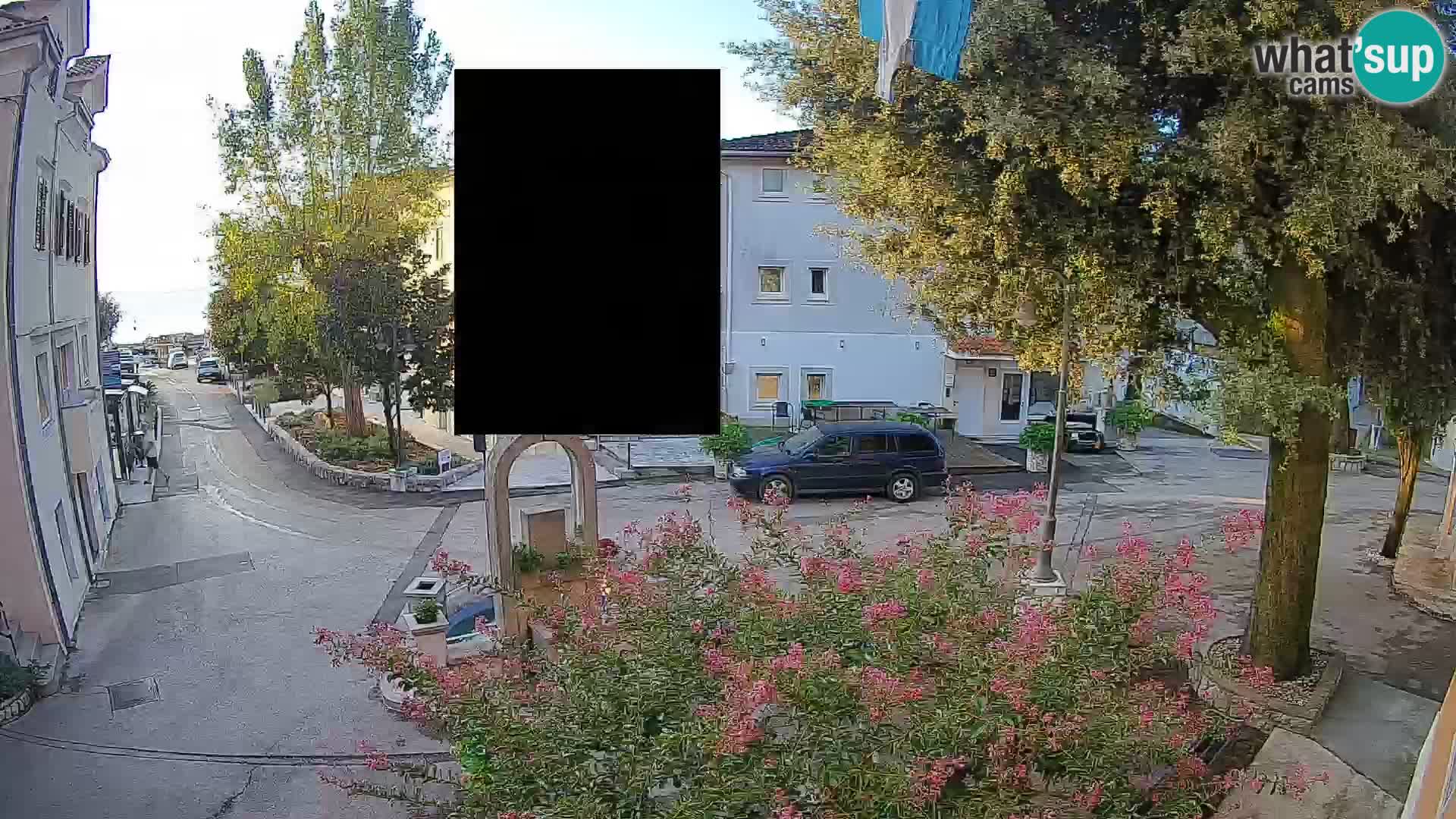Webcam Mošćenička Draga Zentrum – Liveblick auf das Ortszentrum