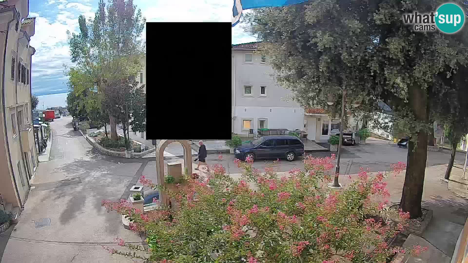 Webcam Mošćenička Draga Zentrum – Liveblick auf das Ortszentrum