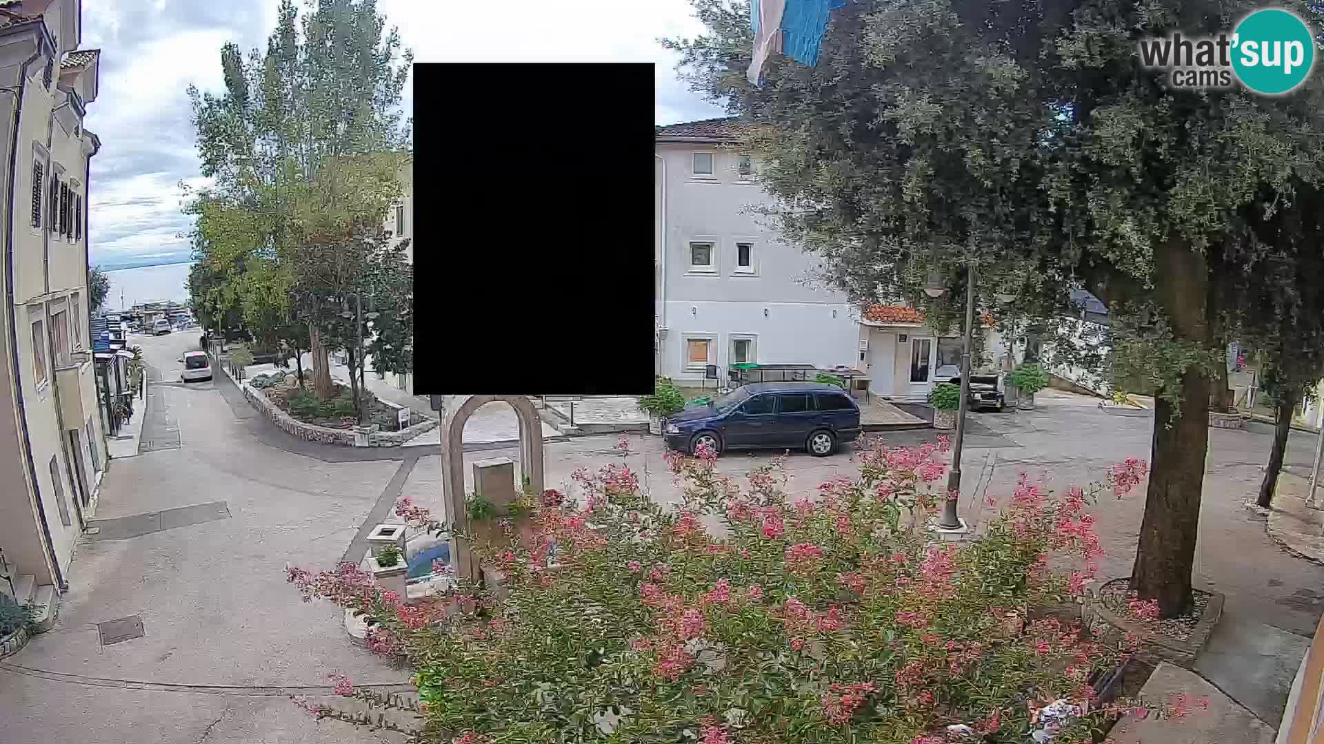Webcam Mošćenička Draga Center – Live View of the Town Center