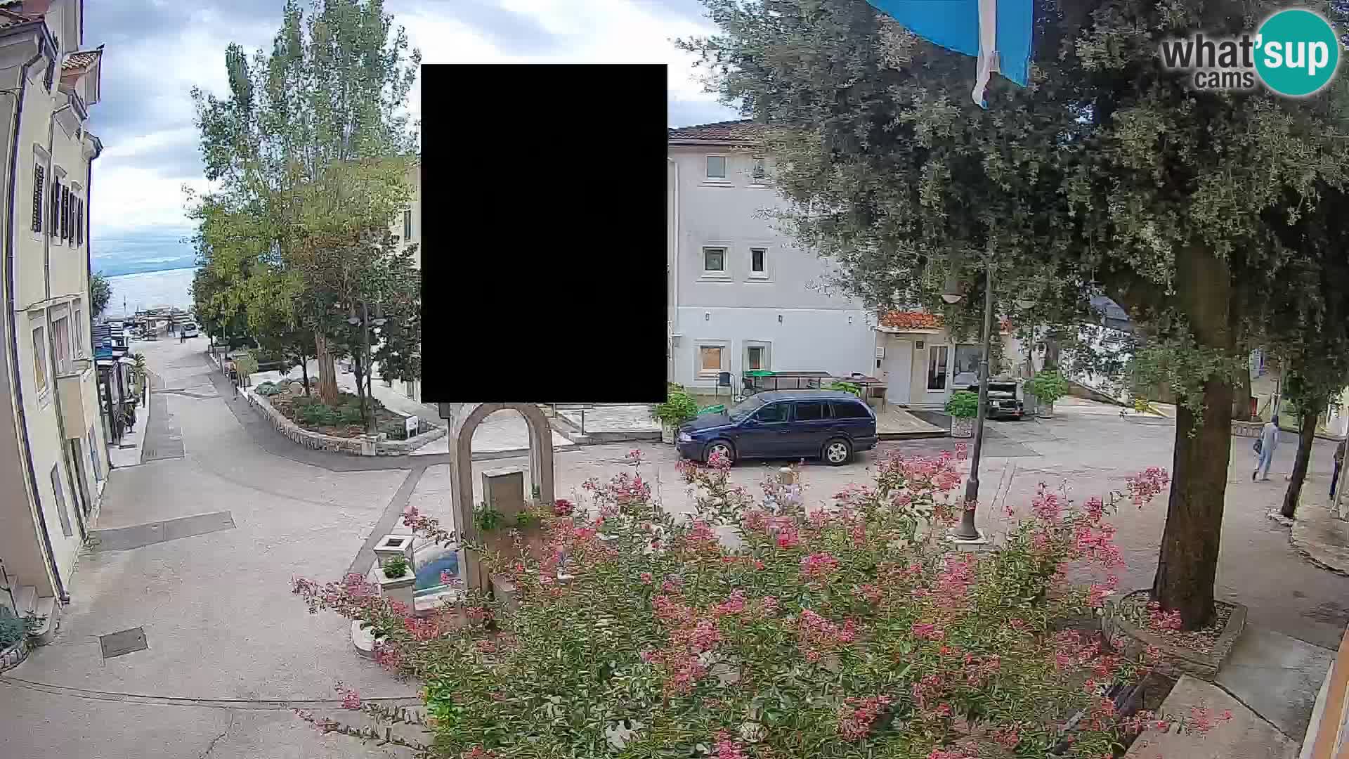 Webcam Centro Draga di Moschiena – Vista live sul centro