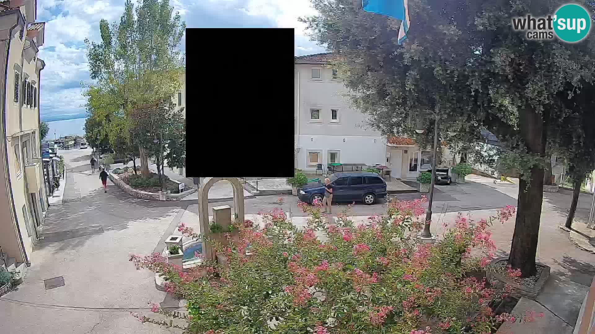 Webcam Mošćenička Draga Zentrum – Liveblick auf das Ortszentrum