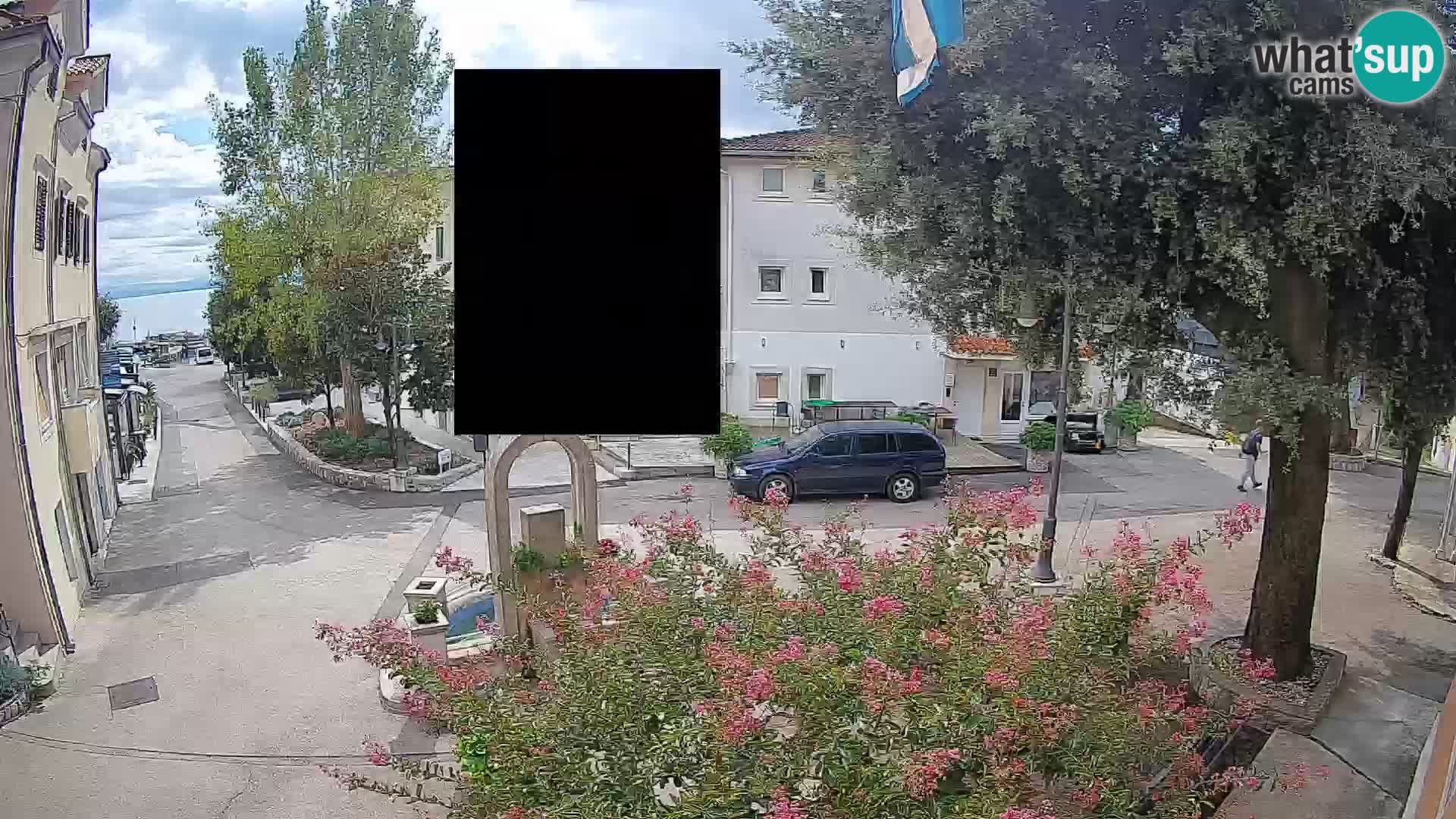 Webcam Mošćenička Draga Zentrum – Liveblick auf das Ortszentrum