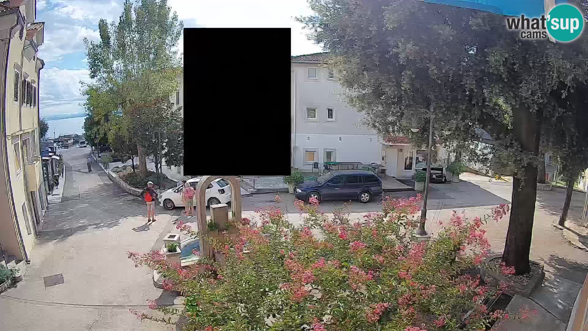 Webcam Centro Draga di Moschiena – Vista live sul centro
