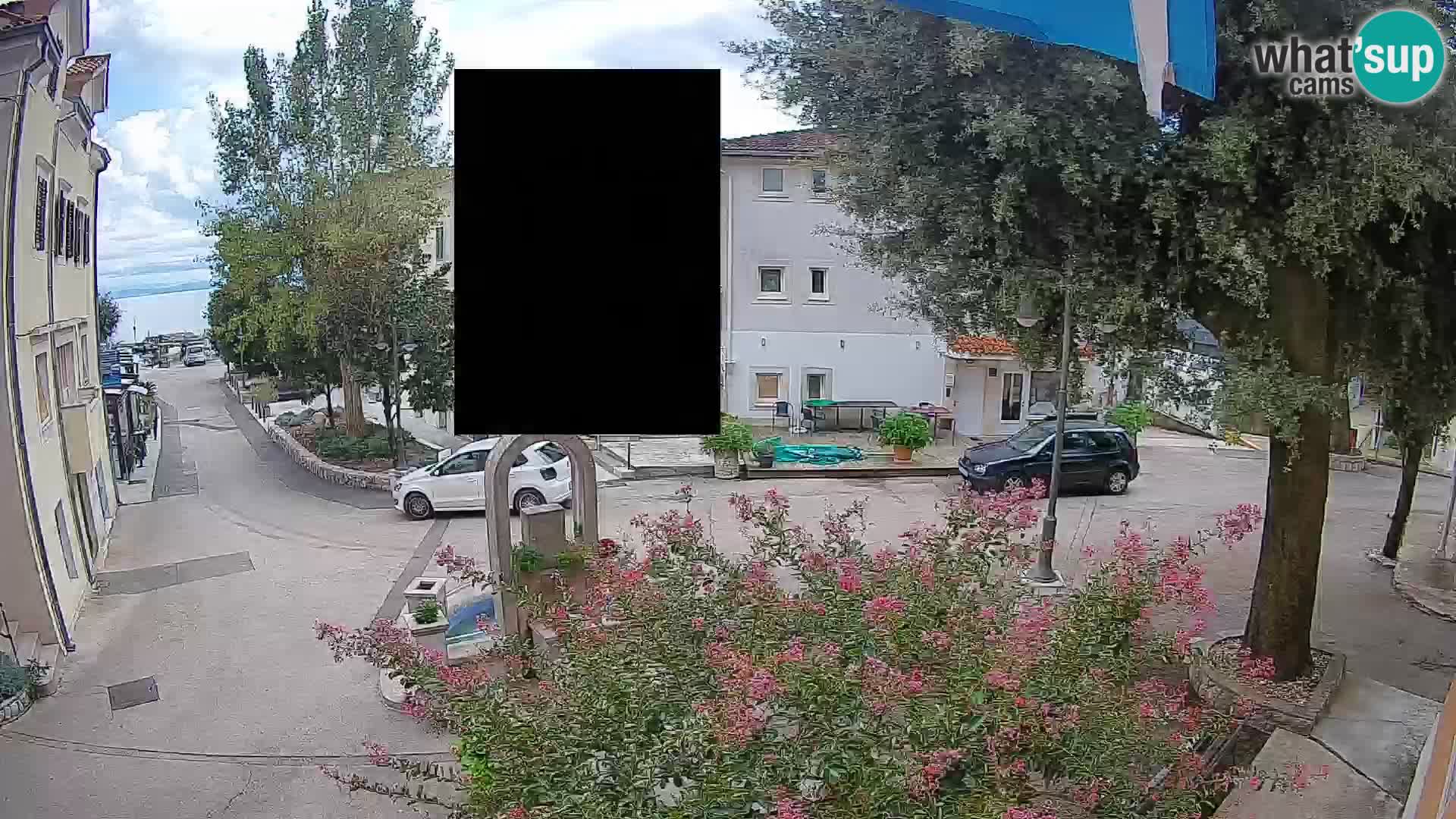 Webcam Mošćenička Draga Zentrum – Liveblick auf das Ortszentrum