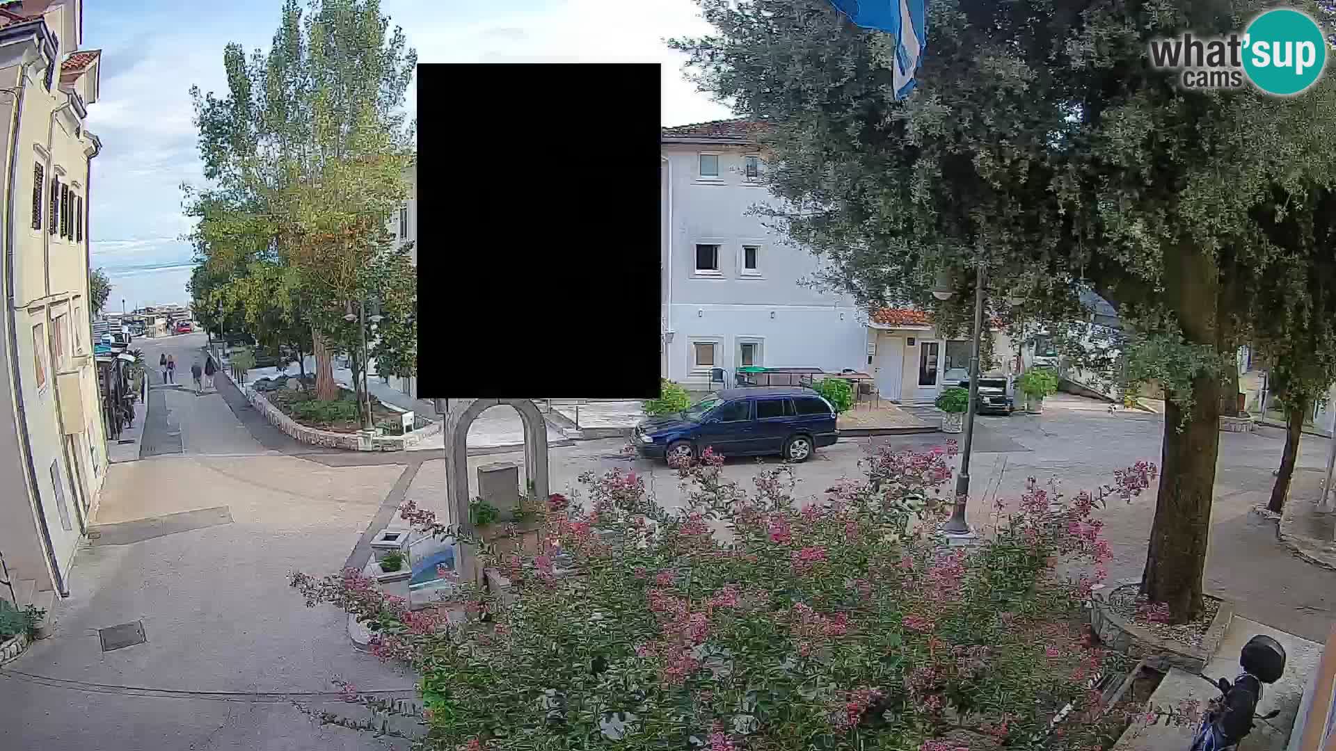 Spletna kamera center Mošćeniška Draga – Pogled v živo