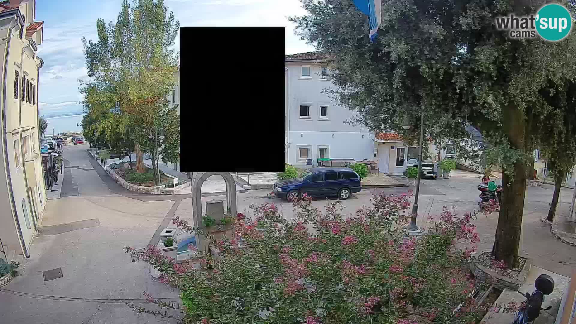 Webcam Mošćenička Draga Zentrum – Liveblick auf das Ortszentrum