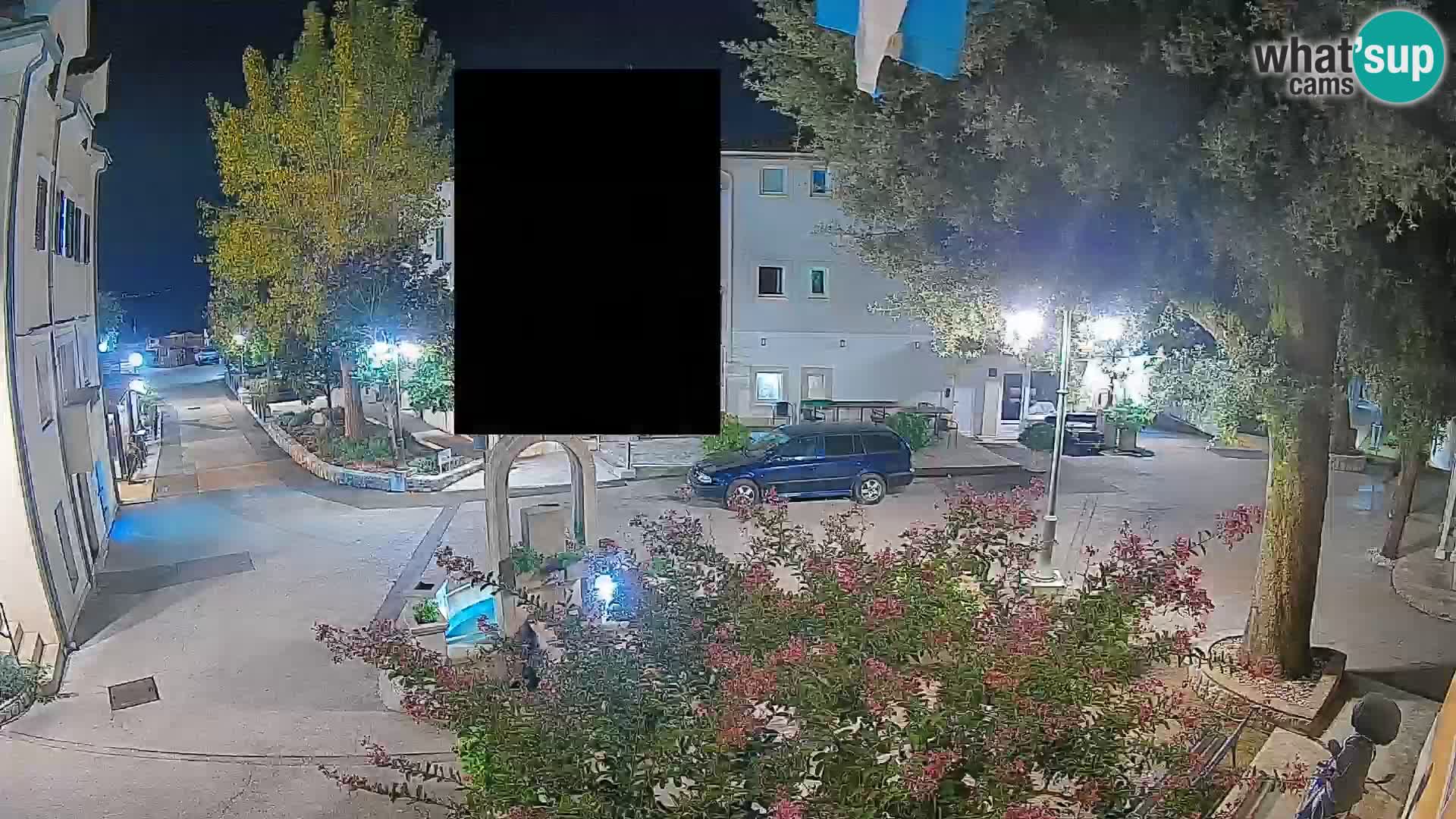 Webcam Mošćenička Draga Center – Live View of the Town Center