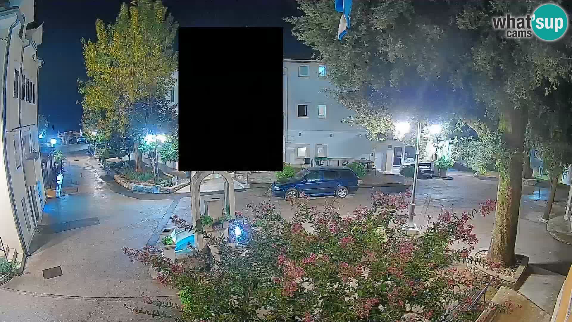 Webcam Mošćenička Draga Center – Live View of the Town Center