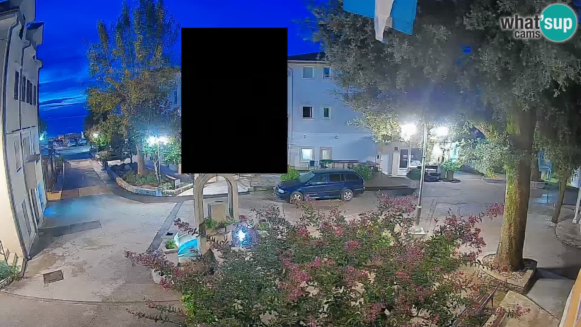 Webcam Centre de Mošćenička Draga – Vue en direct du centre-ville