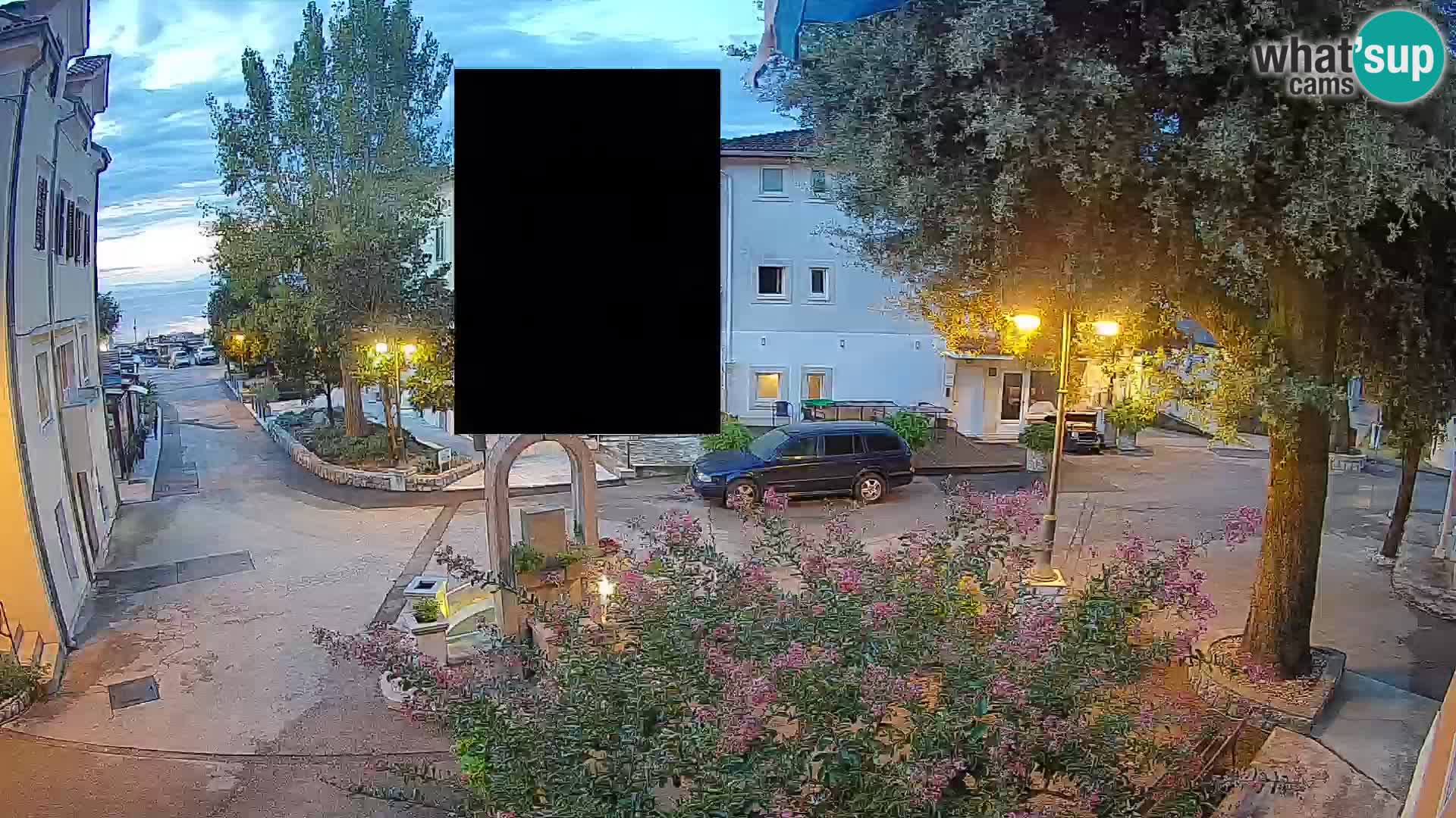 Webcam Mošćenička Draga Zentrum – Liveblick auf das Ortszentrum