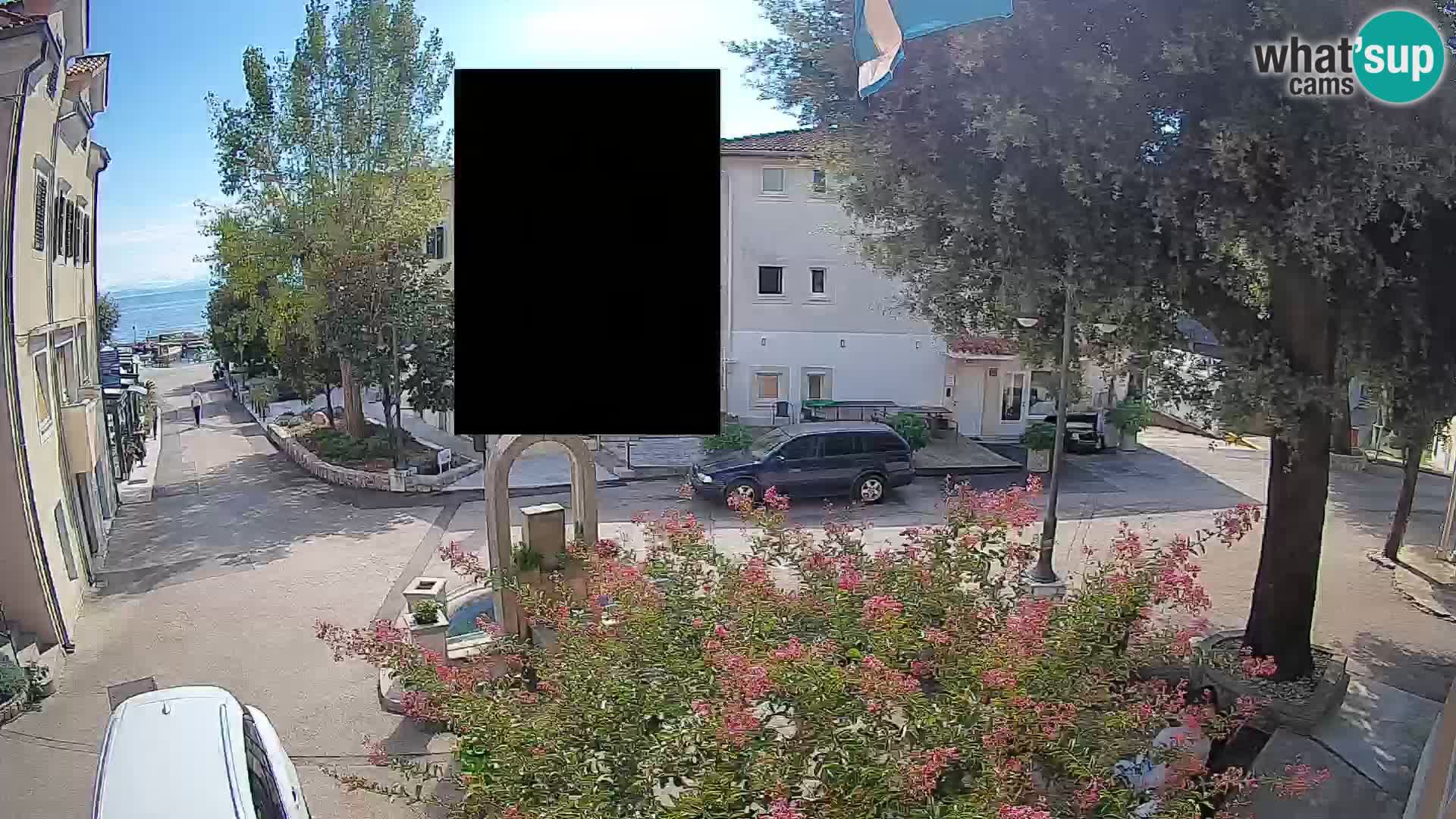 Webcam Mošćenička Draga Zentrum – Liveblick auf das Ortszentrum