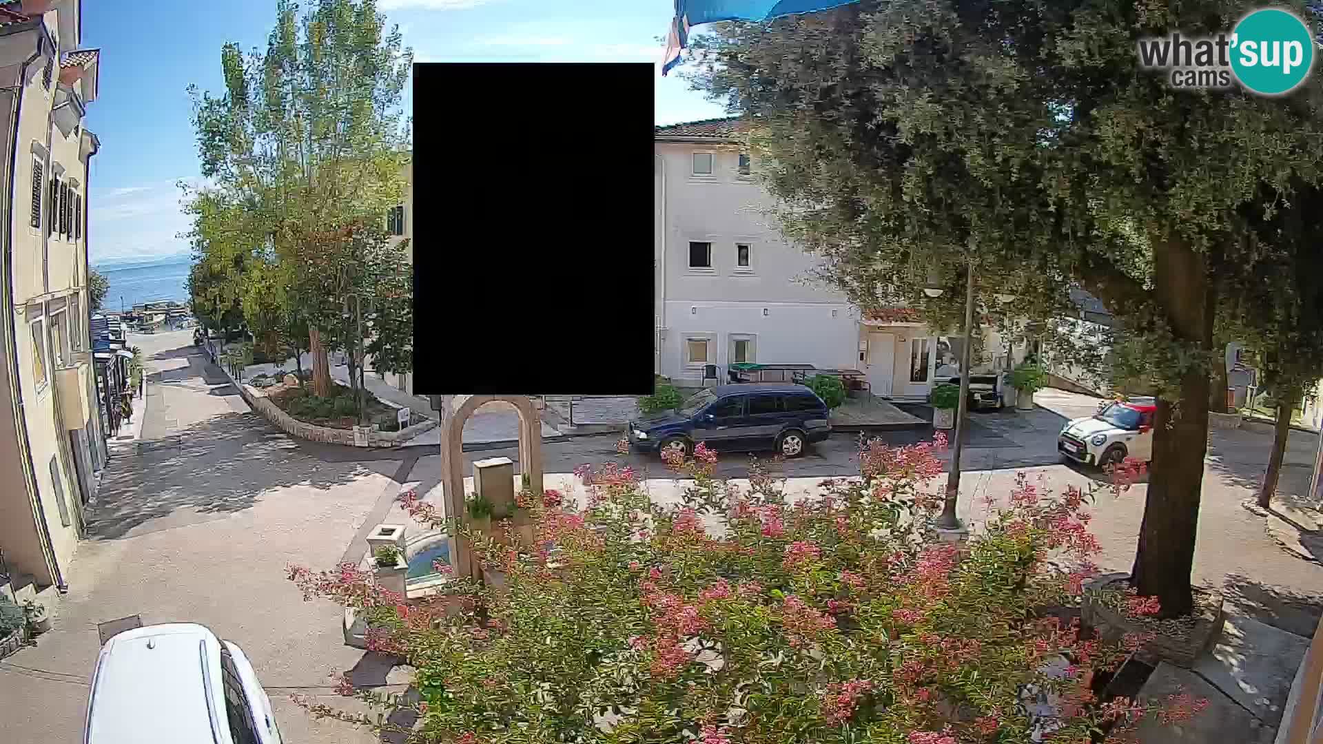 Webcam Mošćenička Draga Zentrum – Liveblick auf das Ortszentrum