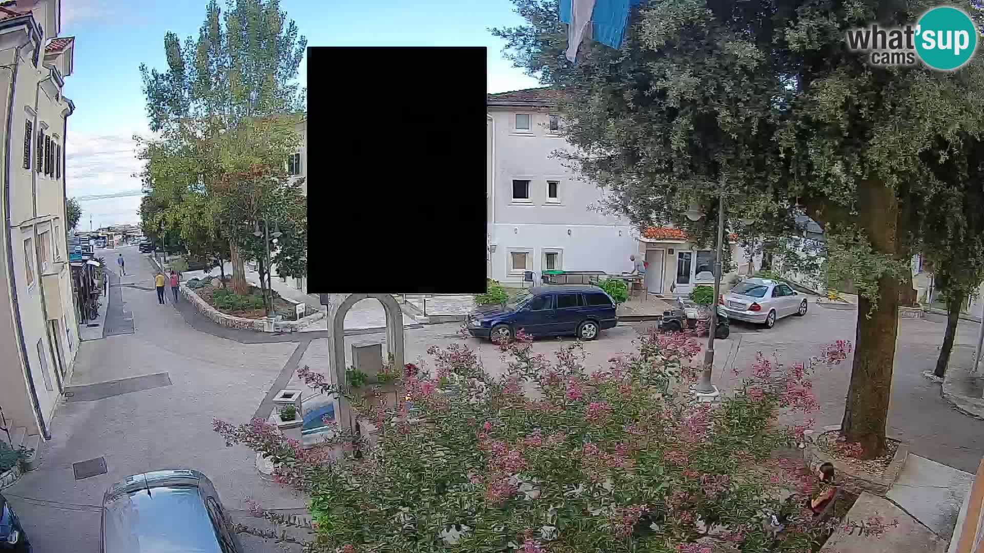 Webcam Centre de Mošćenička Draga – Vue en direct du centre-ville