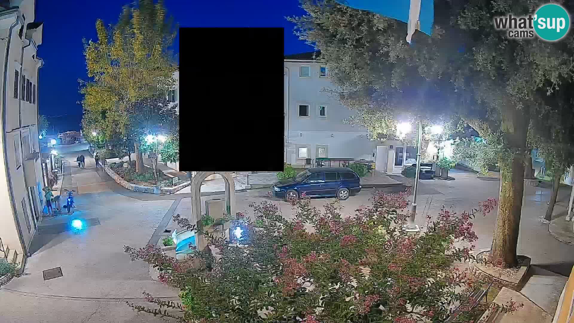 Webcam Mošćenička Draga Center – Live View of the Town Center