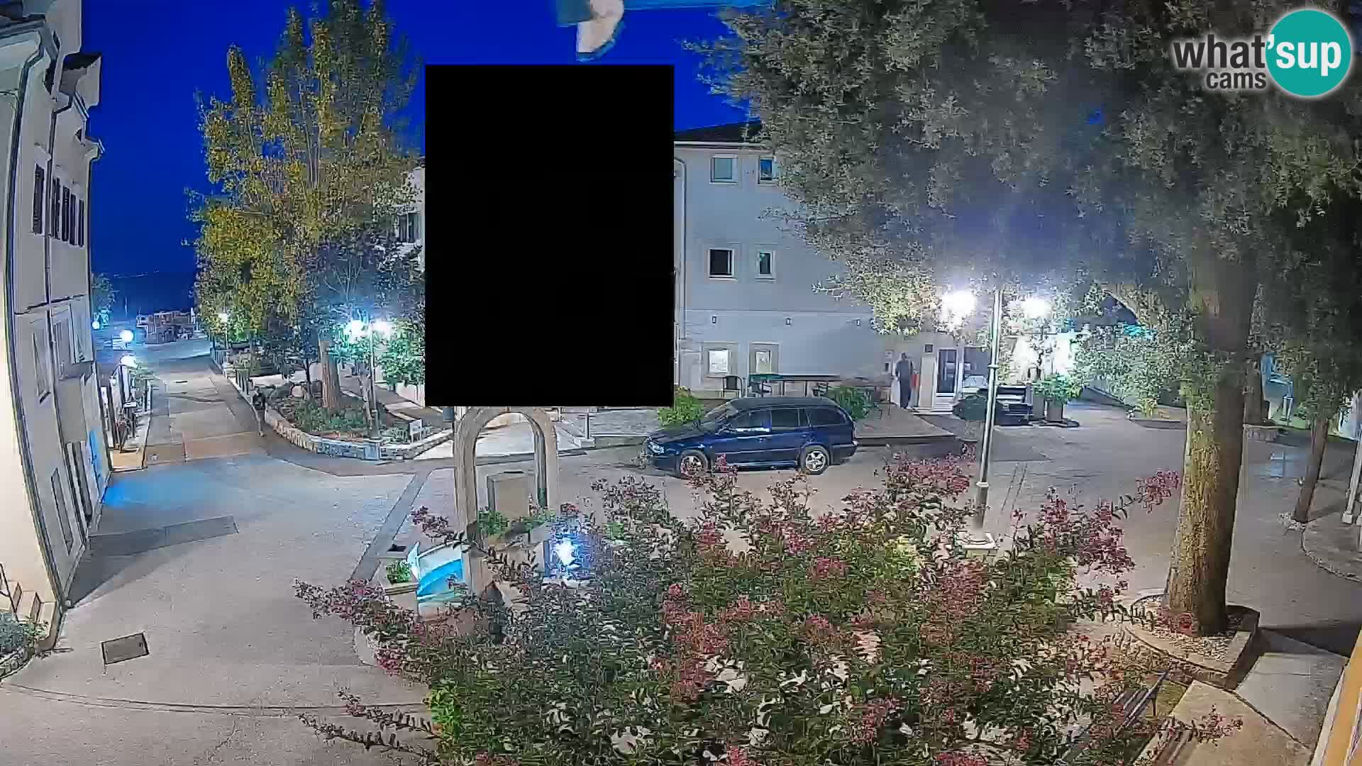 Webcam centre de Mošćenička Draga – Vue en direct du centre-ville