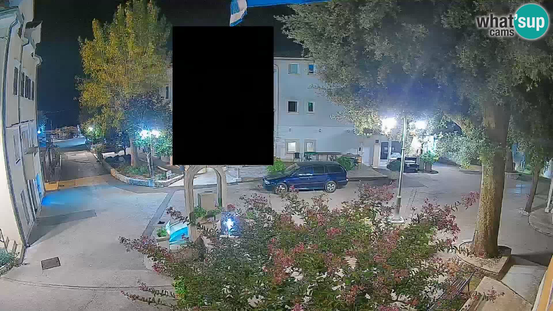 Webcam Mošćenička Draga Center – Live View of the Town Center