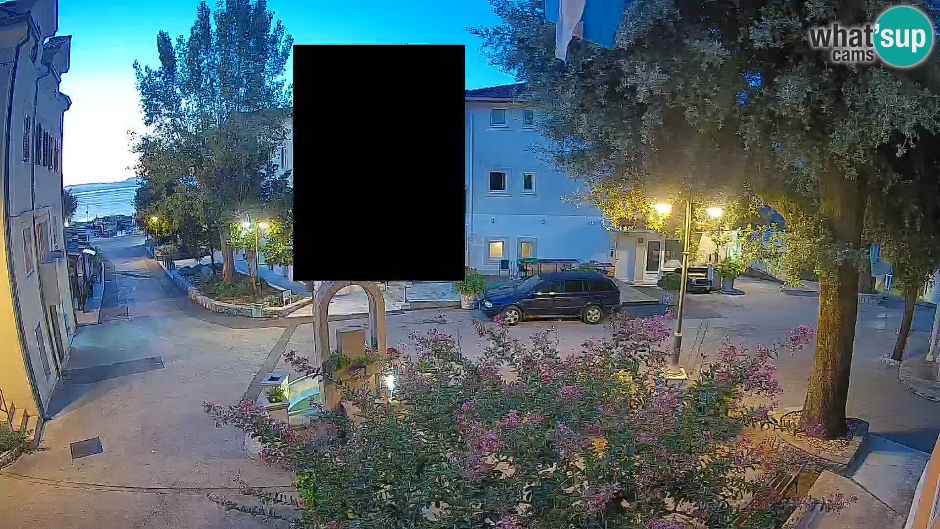 Webcam Centro Draga di Moschiena – Vista live sul centro