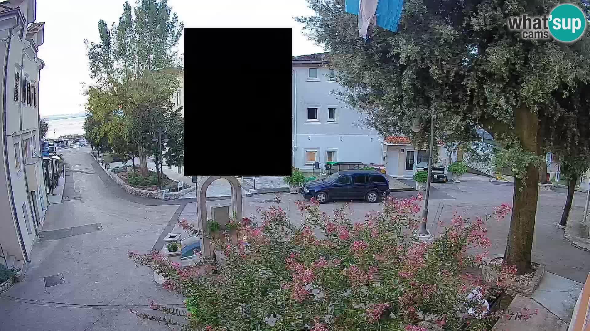 Webcam Mošćenička Draga Center – Live View of the Town Center