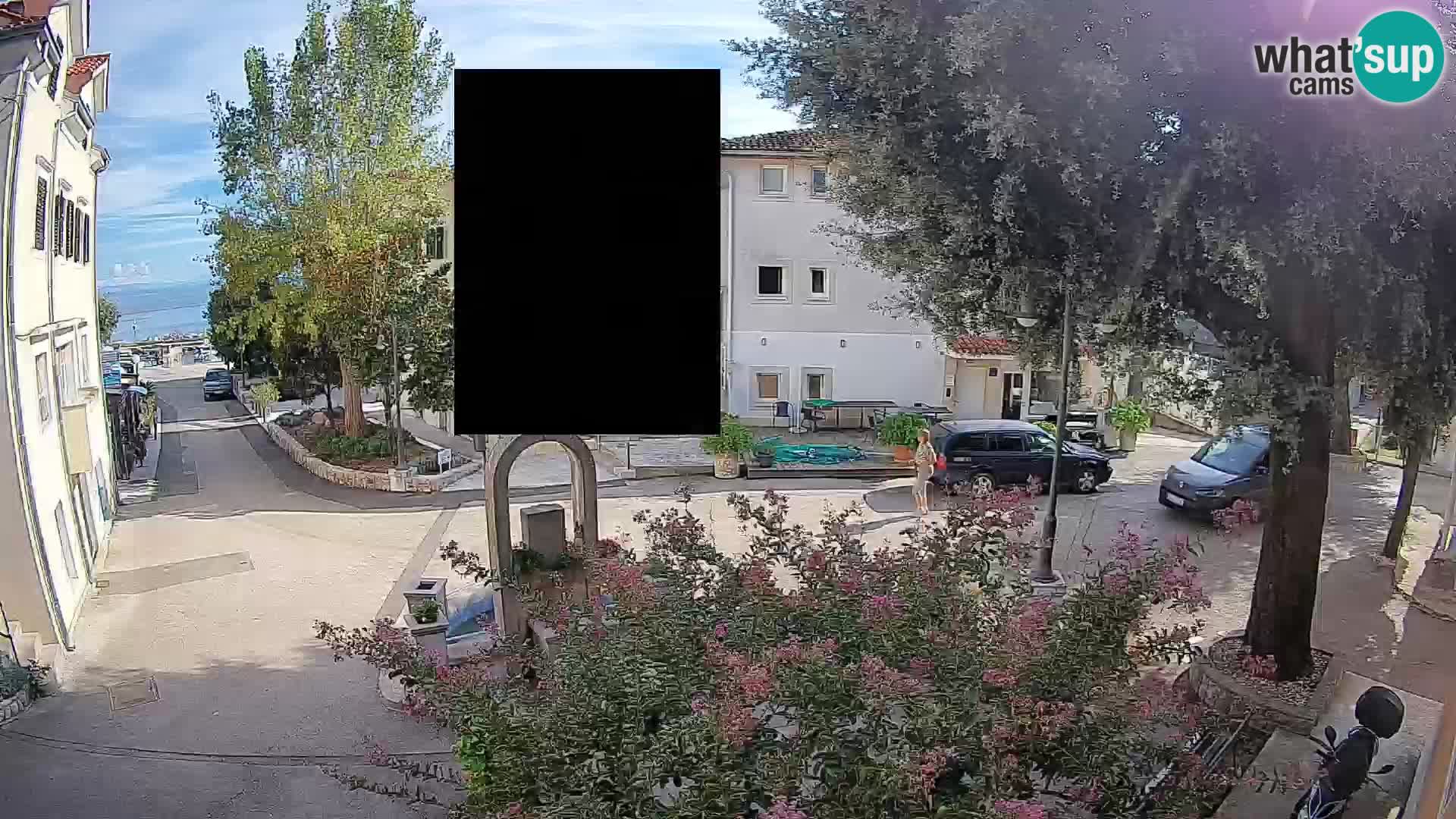 Webcam Mošćenička Draga Zentrum – Liveblick auf das Ortszentrum