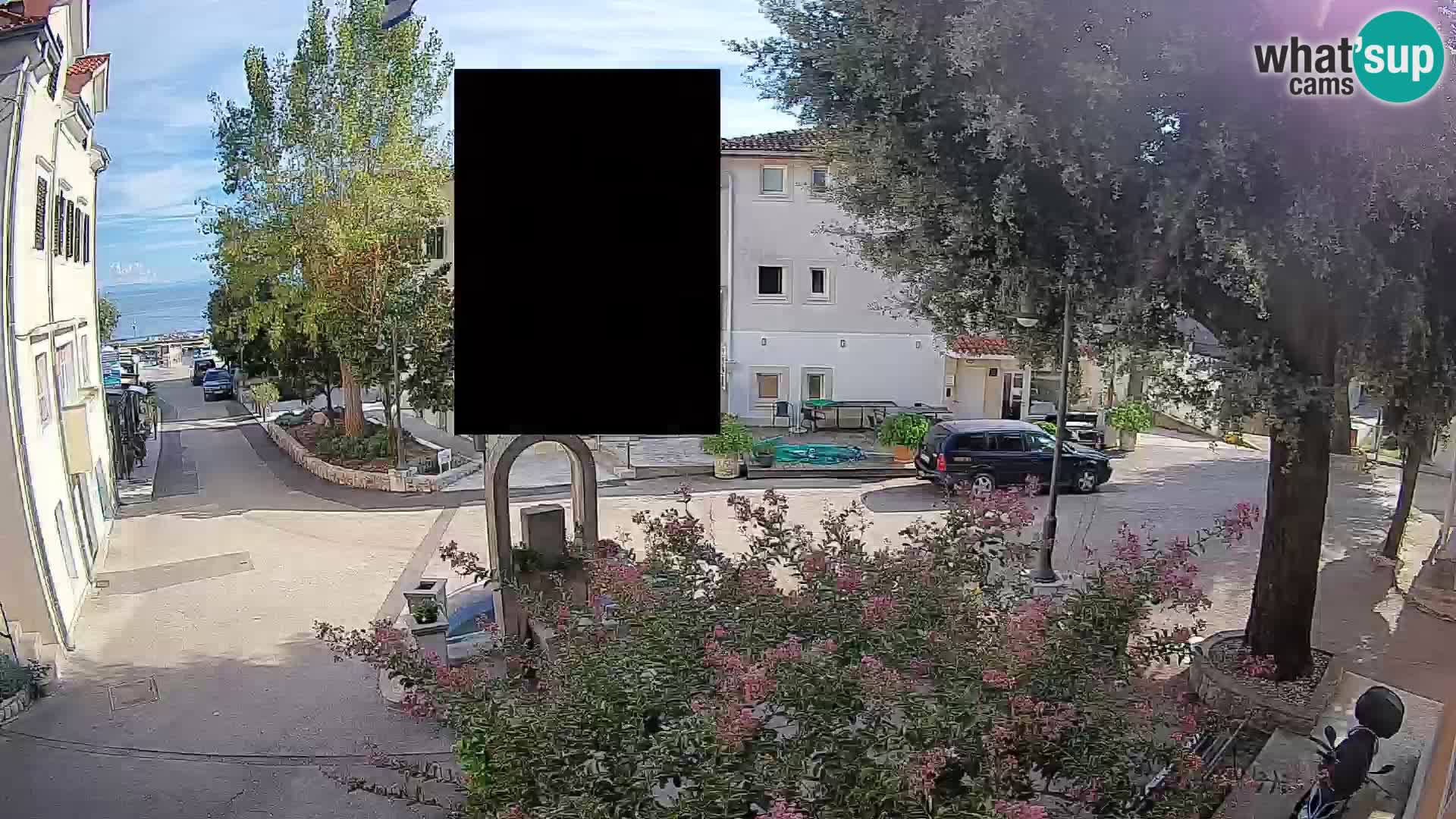 Webcam Mošćenička Draga Zentrum – Liveblick auf das Ortszentrum