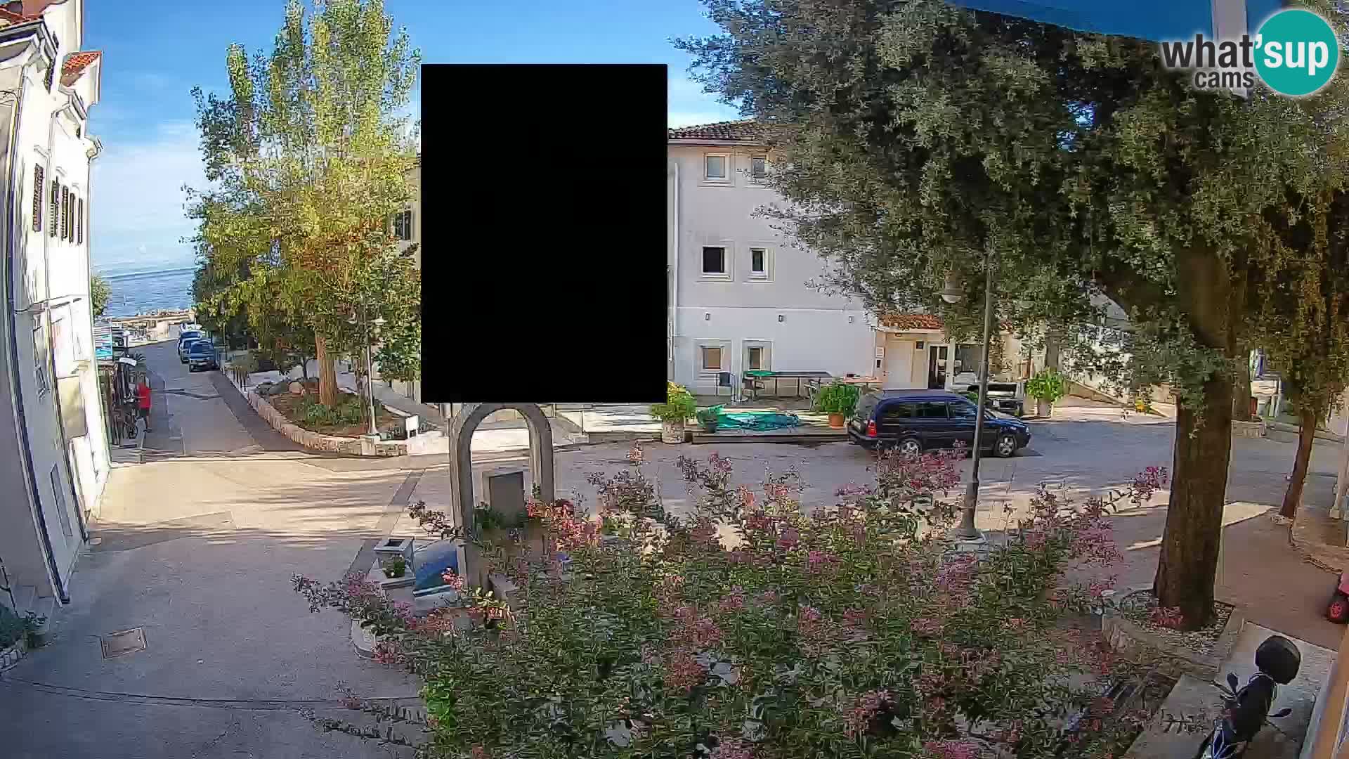 Webcam Mošćenička Draga Zentrum – Liveblick auf das Ortszentrum