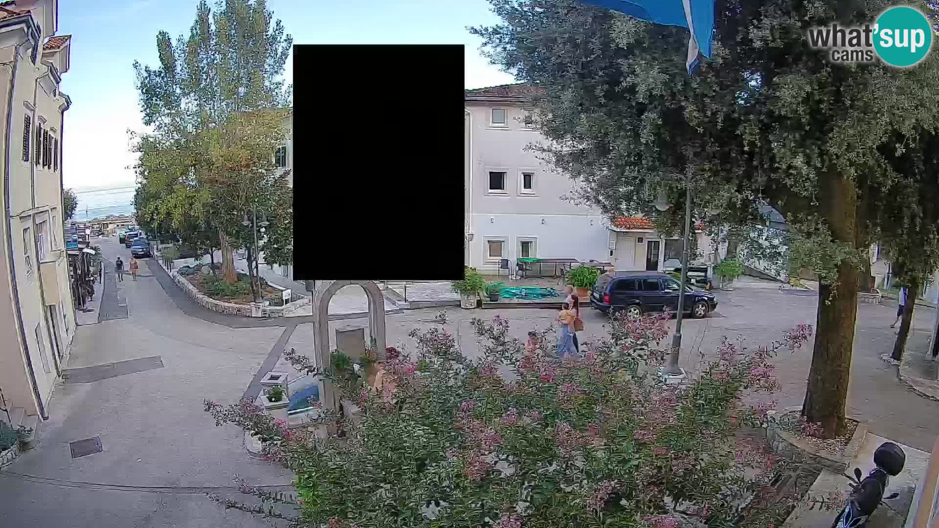 Webcam Mošćenička Draga Zentrum – Liveblick auf das Ortszentrum
