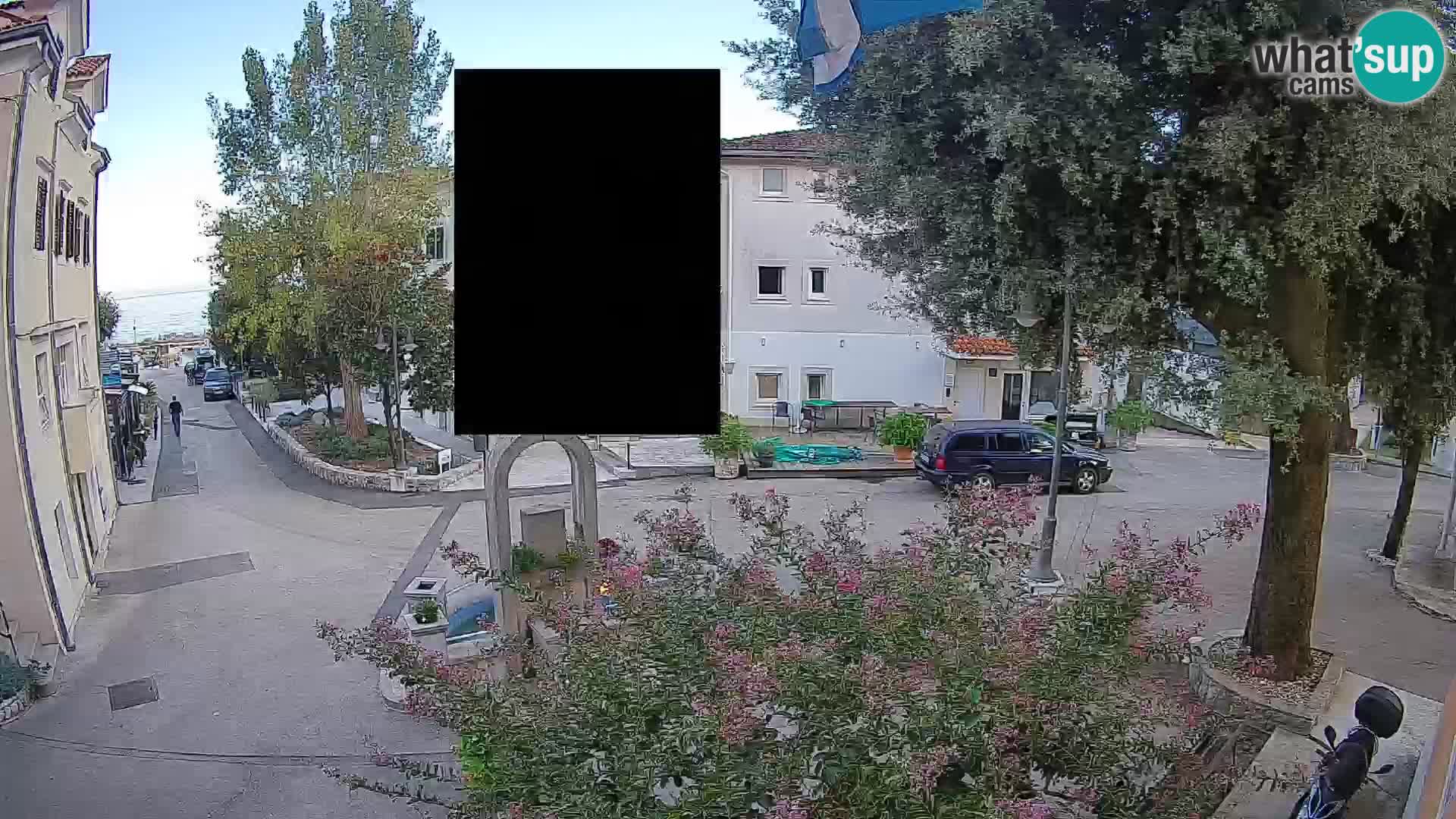 Webcam Mošćenička Draga Zentrum – Liveblick auf das Ortszentrum