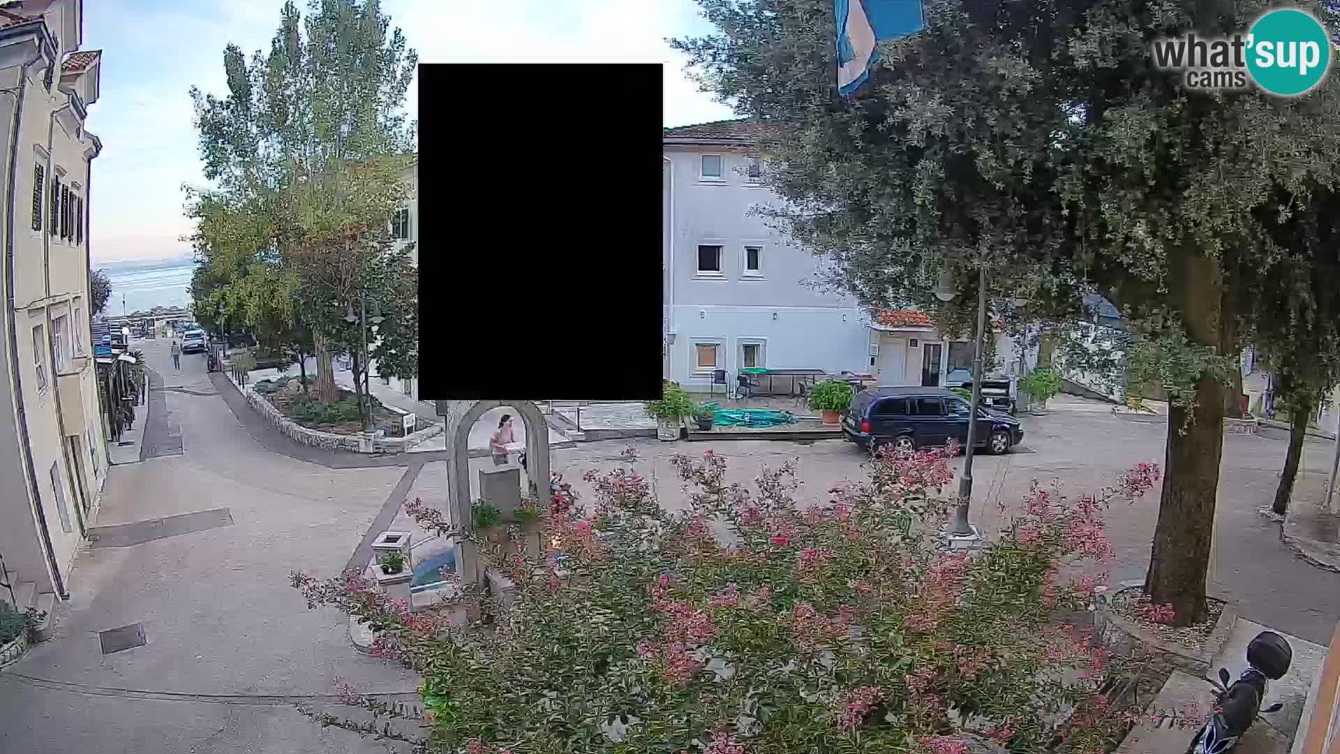 Webcam Mošćenička Draga Zentrum – Liveblick auf das Ortszentrum