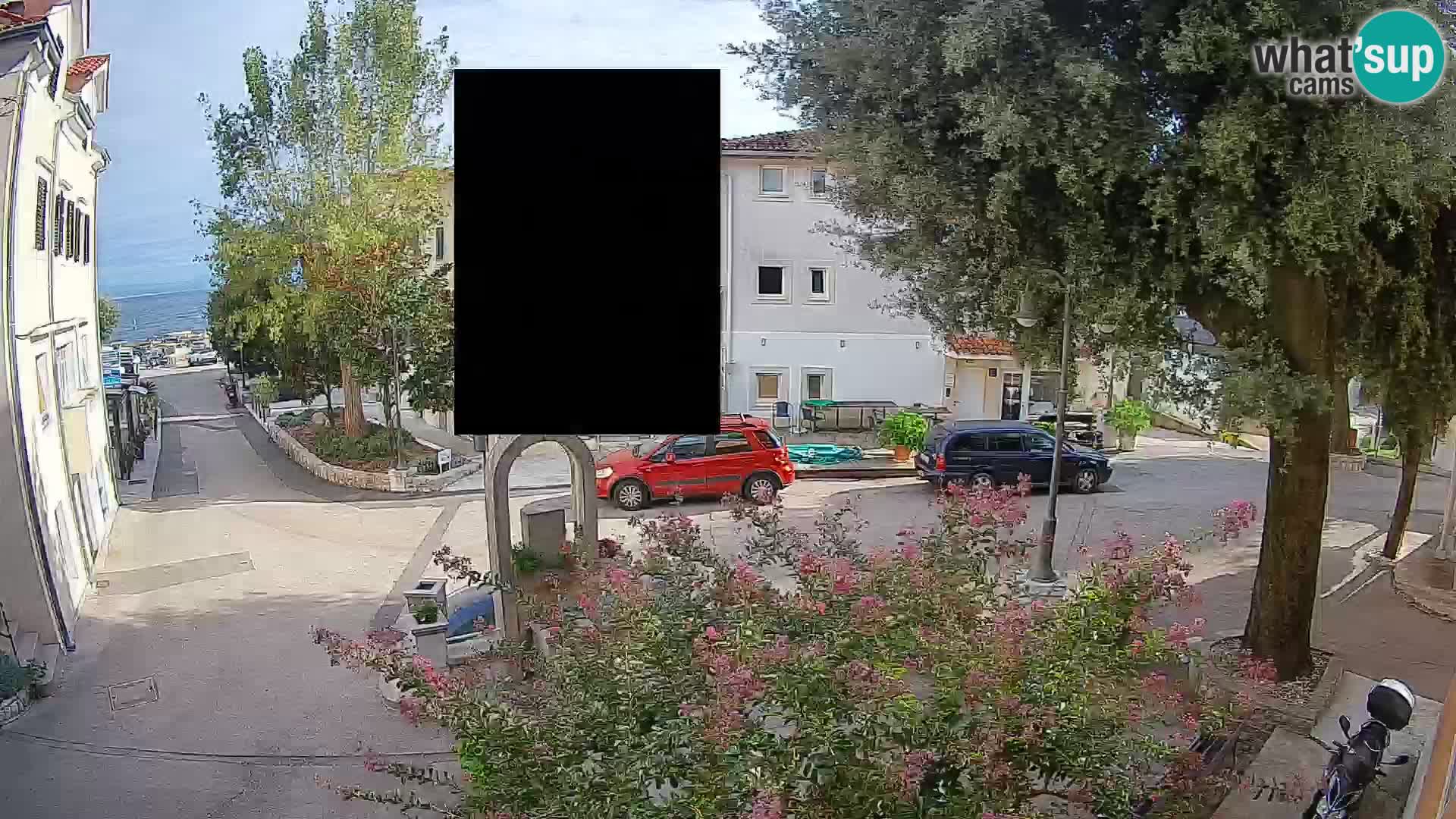 Webcam Mošćenička Draga Zentrum – Liveblick auf das Ortszentrum