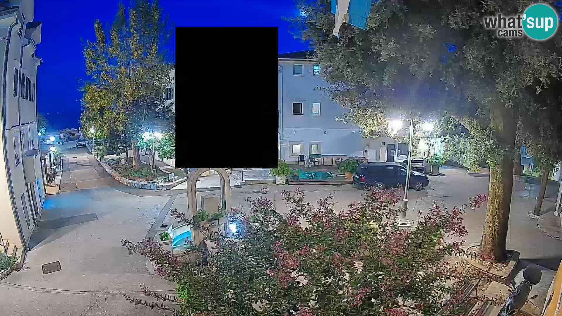 Webcam Mošćenička Draga Center – Live View of the Town Center