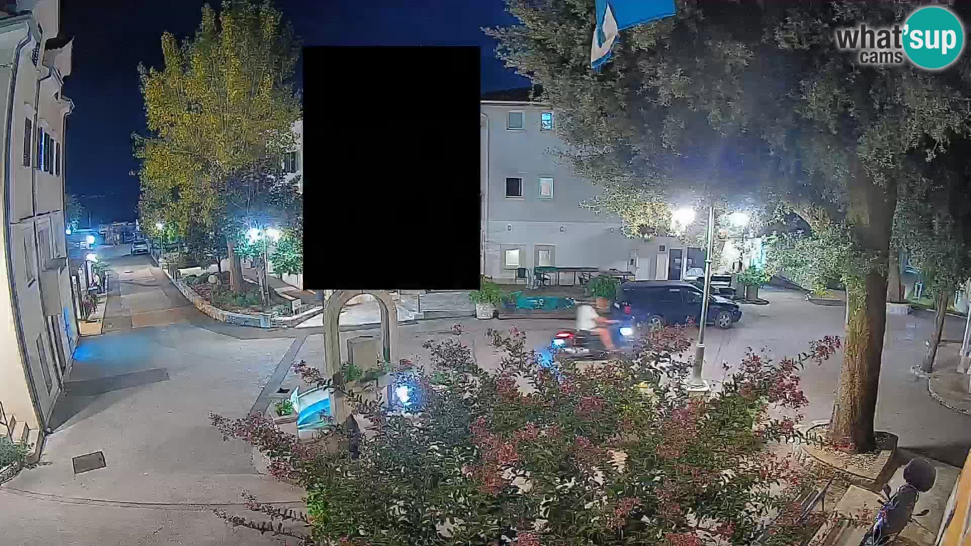 Webcam centre de Mošćenička Draga – Vue en direct du centre-ville