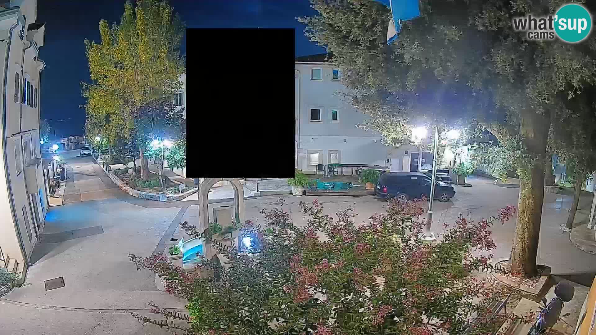 Webcam Mošćenička Draga Center – Live View of the Town Center