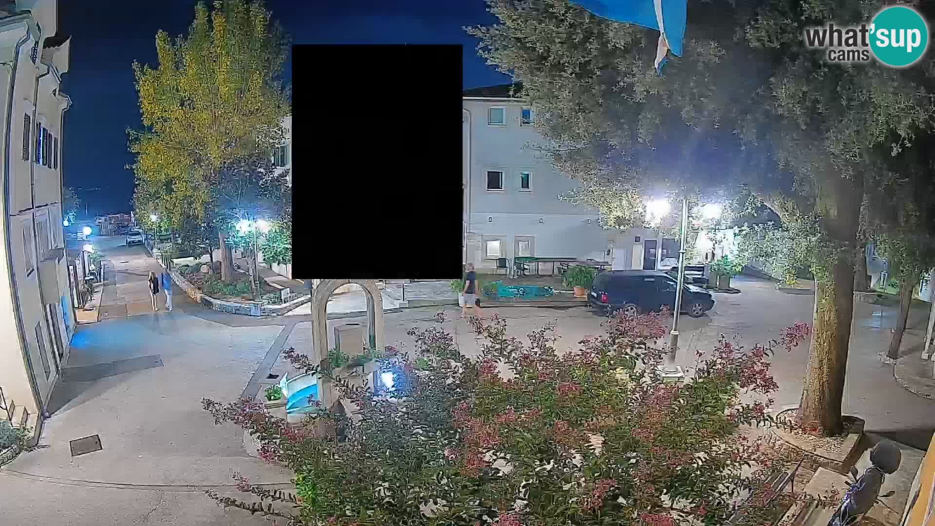 Webcam centre de Mošćenička Draga – Vue en direct du centre-ville