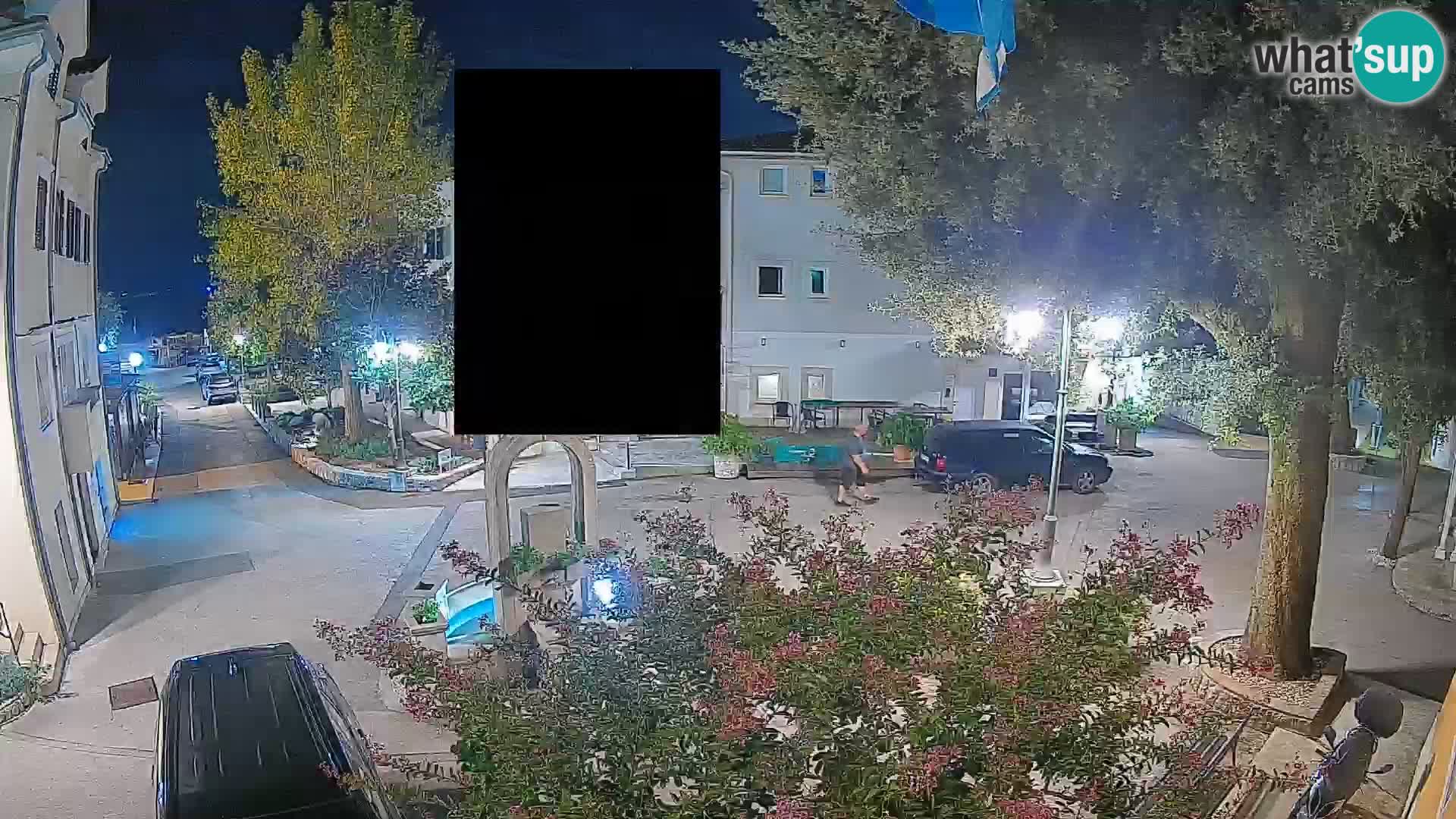 Webcam Mošćenička Draga Center – Live View of the Town Center