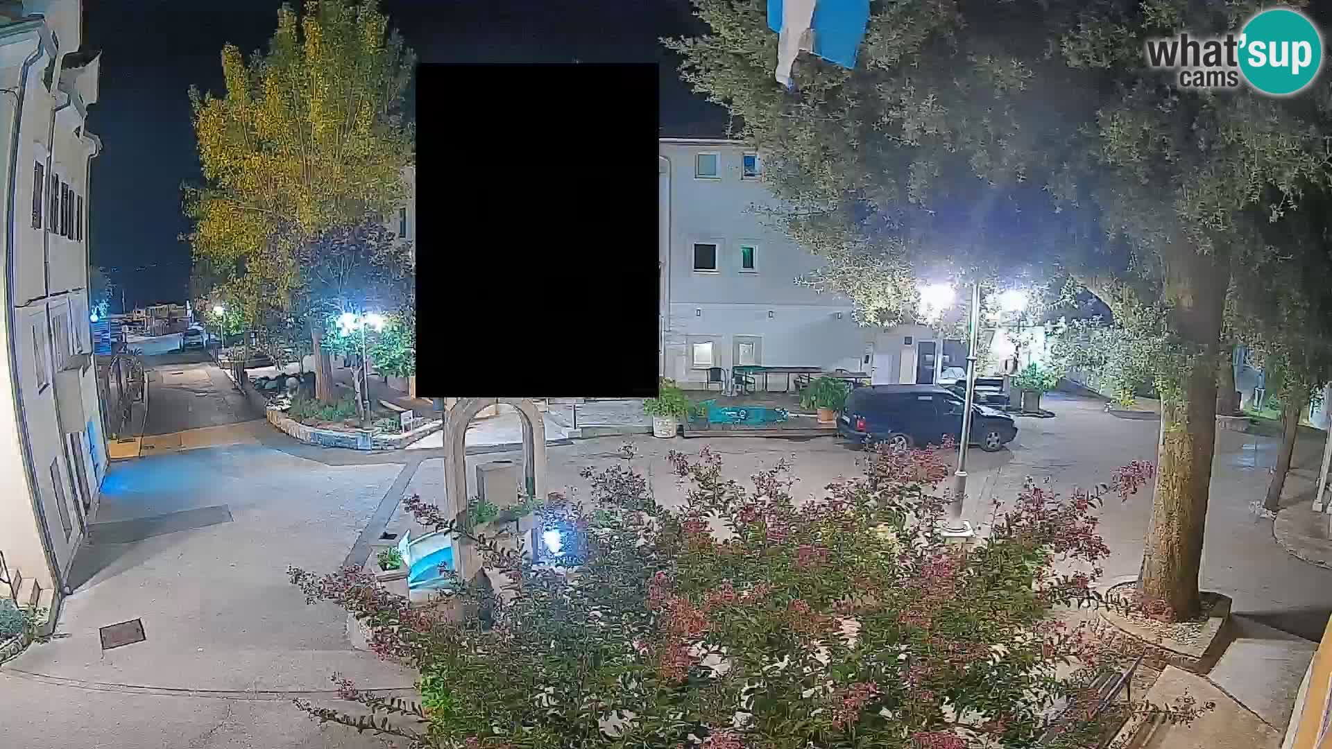 Webcam Mošćenička Draga Center – Live View of the Town Center