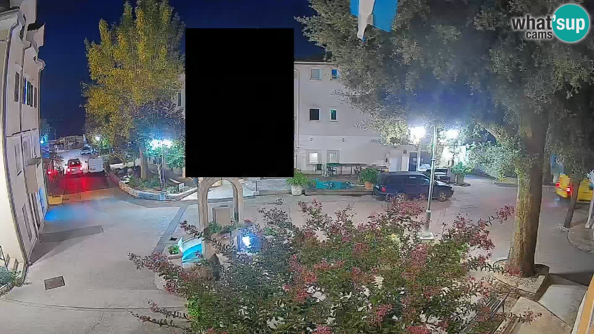 Webcam Mošćenička Draga Center – Live View of the Town Center
