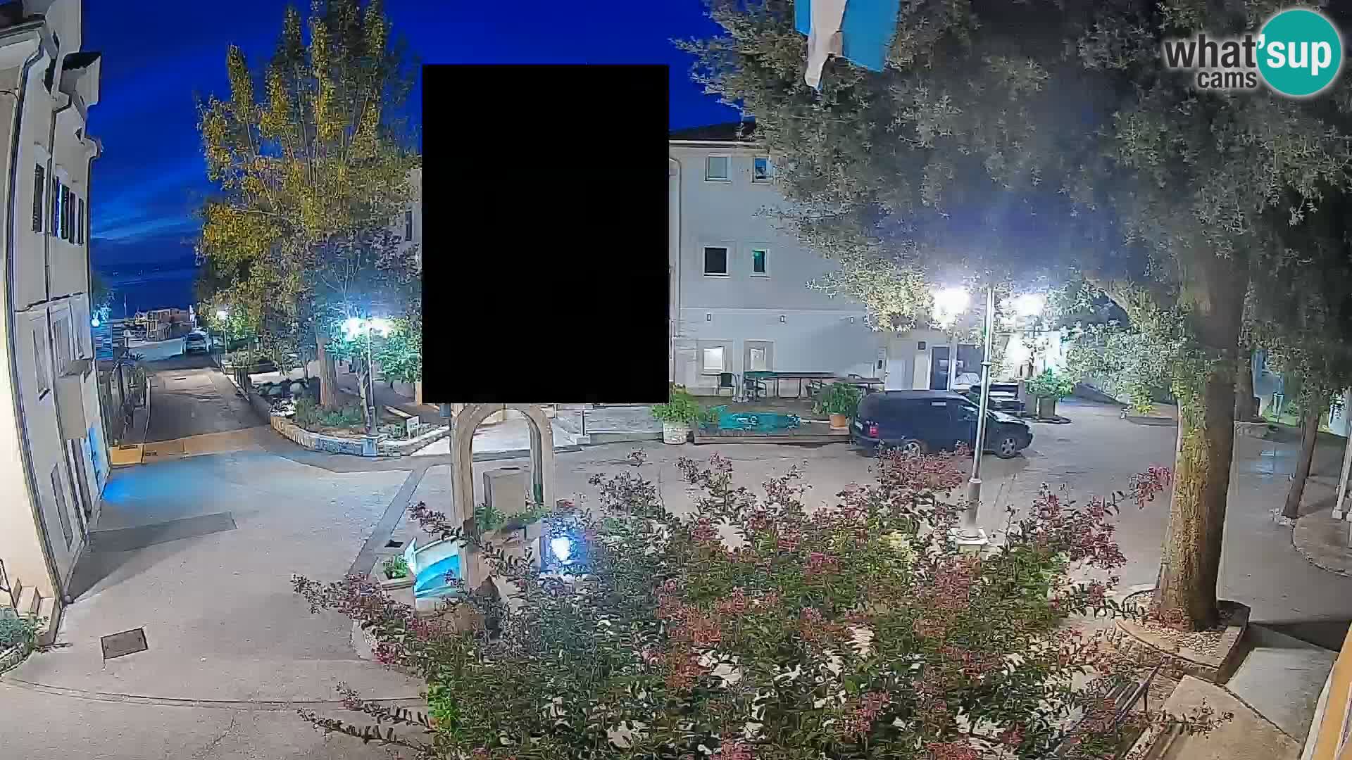 Webcam Mošćenička Draga Center – Live View of the Town Center