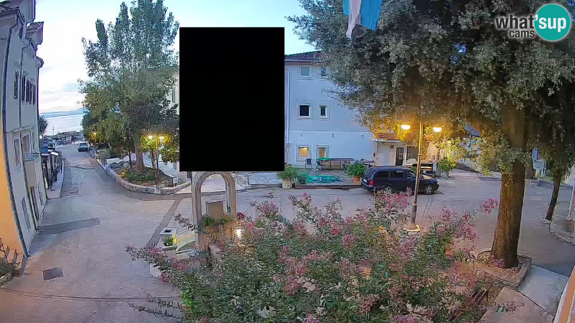 Webcam Mošćenička Draga Zentrum – Liveblick auf das Ortszentrum