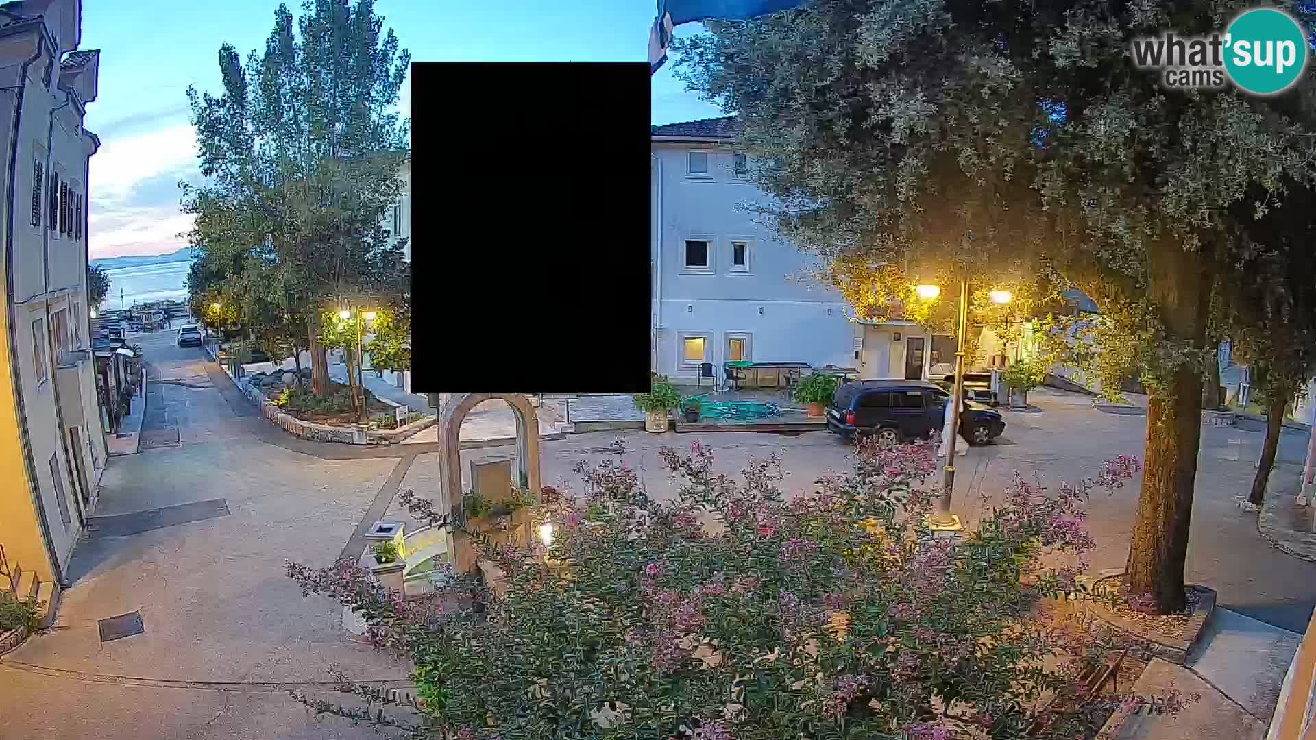 Webcam Mošćenička Draga Zentrum – Liveblick auf das Ortszentrum