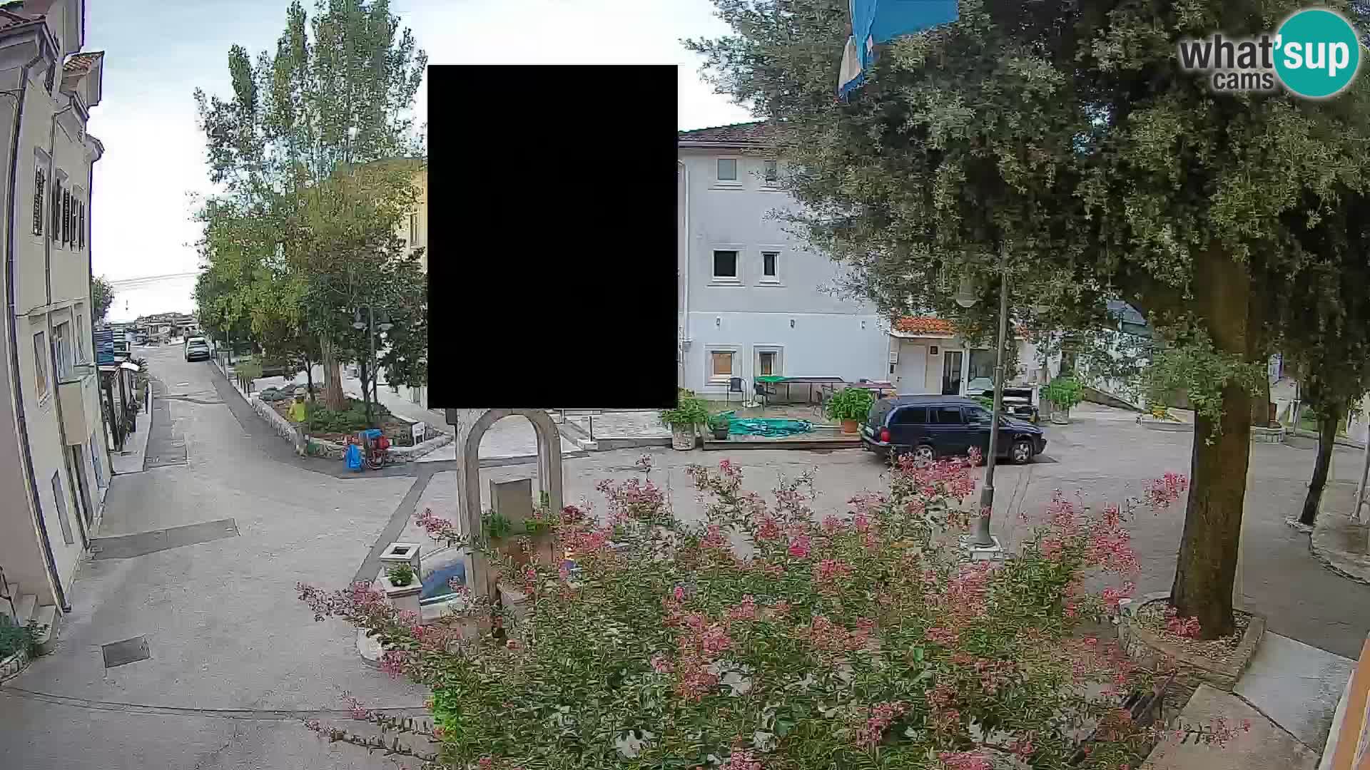 Webcam Centro Draga di Moschiena – Vista live sul centro