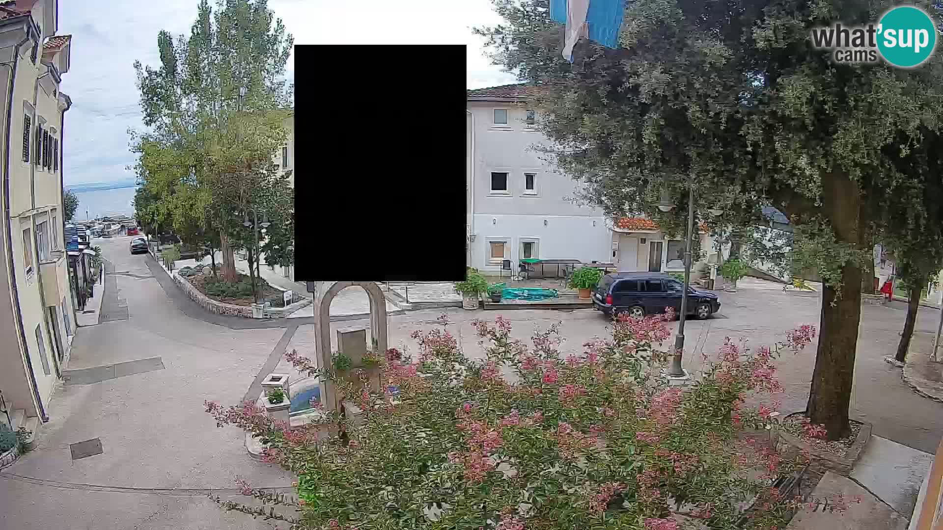 Webcam Mošćenička Draga Zentrum – Liveblick auf das Ortszentrum